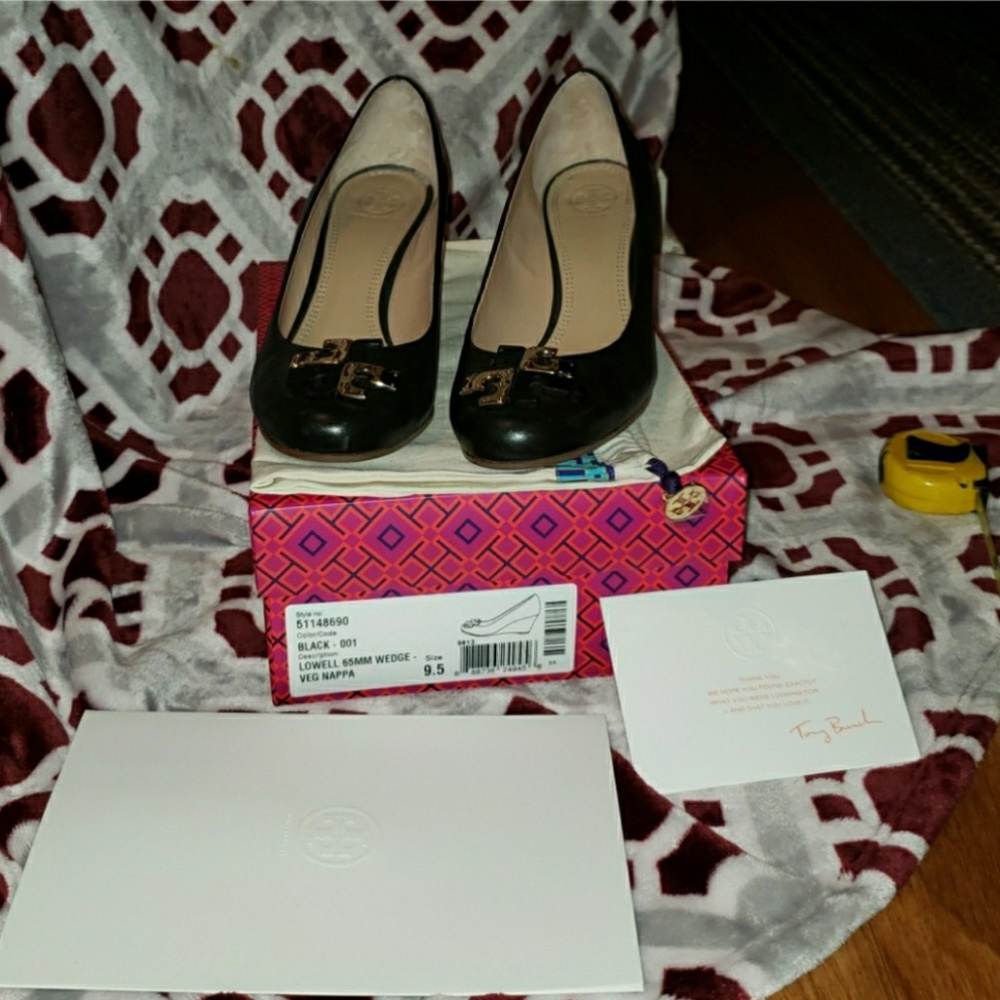 Tory Burch ' Lowell 2 ' 65mm Wedge Pumps